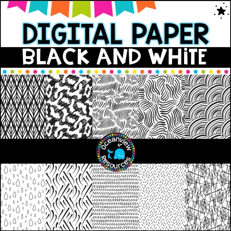 Black and white backgrounds and overlays clip art