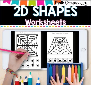 2D Shapes Worksheets & Activities | Classifying 2D Shapes l K-1, image 2