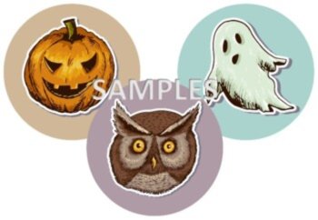 Digital Stickers- Halloween Fun, image 2