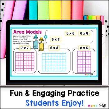 Multiplication with Arrays, Repeated Addition, Jumps on a Number Line and More!, image 3