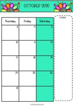 2030 Calendar Editable-January to December, image 4