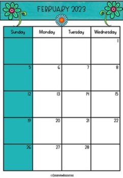 2023 Calendar Editable-January to December, image 3