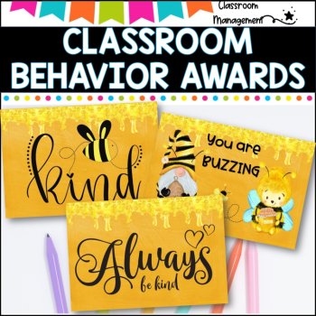 Behaviour Posters and Awards-Bee Themed, image 3