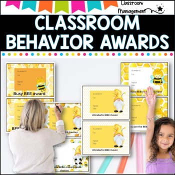 Behaviour Posters and Awards-Bee Themed, image 4