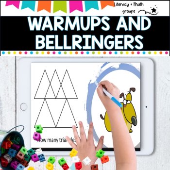 Bell ringers- Warm ups - Brain Breaks Fast finishers, image 4