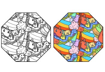 coloring for relaxation and mindfulness for stress free kids, image 4