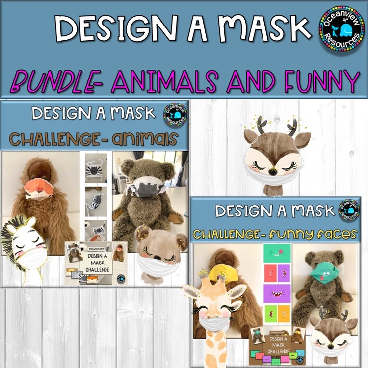STEM Mask Design Project: Engaging Activity for Role Plays and Creative Design