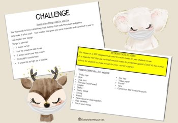 Design a Mask Challenge- FUNNY FACES STEM activity, image 2