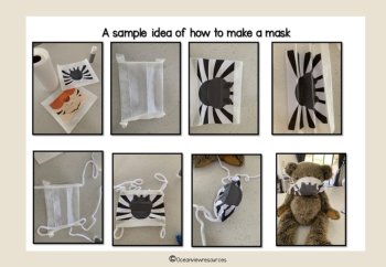 Design a Mask Challenge- FUNNY FACES STEM activity, image 3