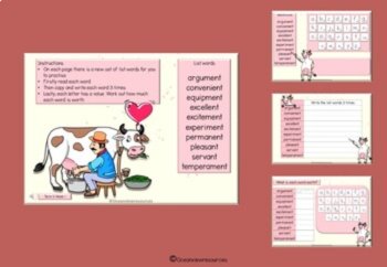 Spelling Pack for Term 4 Grade 6 - Suitable for Distance Learning, image 4