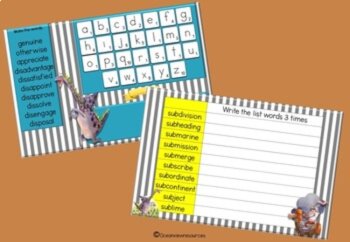 Spelling Pack for Term 4 Grade 5 - Suitable for Distance Learning, image 2