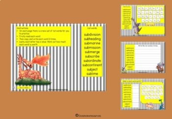 Spelling Pack for Term 4 Grade 5 - Suitable for Distance Learning, image 4