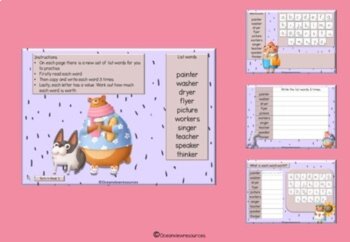 Spelling Pack for Term 4 Grade 2 - Suitable for Distance Learning, image 4
