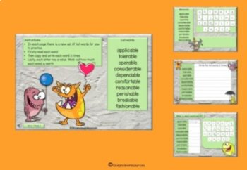 Spelling Pack for Term 1 Grade 6 - Suitable for Distance Learning, image 4