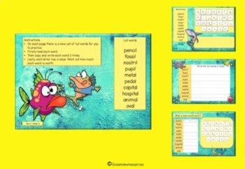 Spelling Pack for Term 1 Grade 2 - Suitable for Distance Learning, image 4