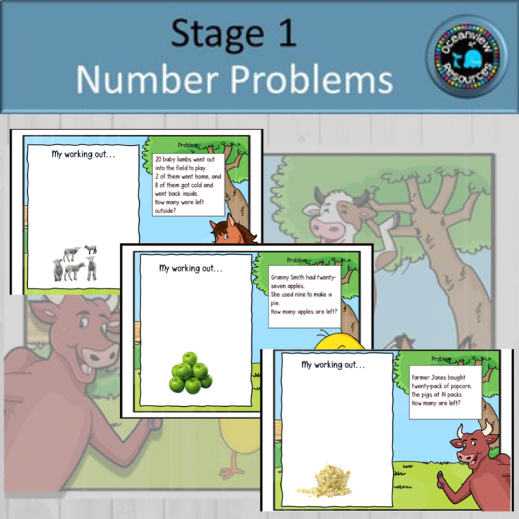 Number Problems Grades 1-2