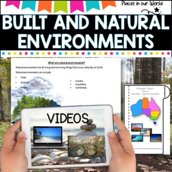 Built and Natural Environments- Activity or Distance Learning, image 2