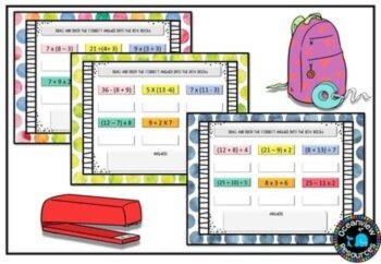 BODMAS Task Cards, image 2