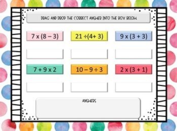 BODMAS Task Cards, image 4
