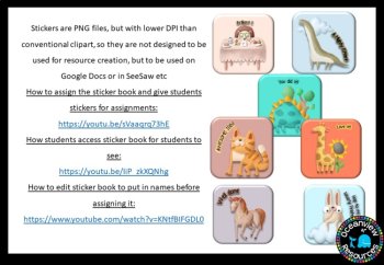 Digital Stickers Set 4   Ideal for Distance Learning, image 2