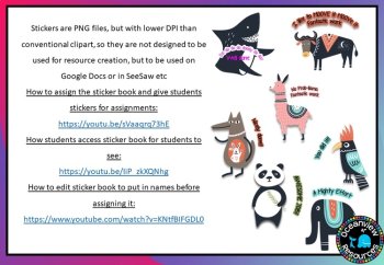 Digital learning Stickers Set 2 CATS, image 3
