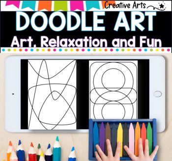 Doodle Art for Zentangles - exploring line and shape, image 2