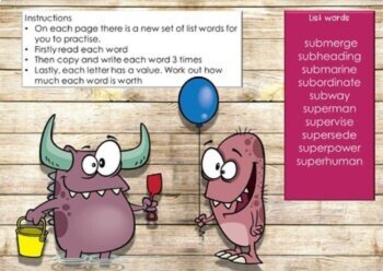 Grade 4 Term 2 Spelling- Suitable for Distance Learning 4, image 4