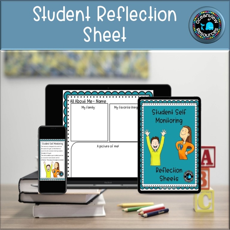 Student Self Monitoring:  Progress Tracker, Goal Setting, and Reflection tool