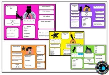 NUMBER OF THE DAY l GRADES 4- 6 l Digital and printable, image 2