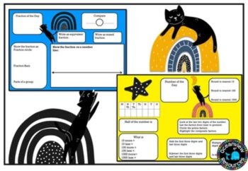 NUMBER OF THE DAY l GRADES 4- 6 l Digital and printable, image 3