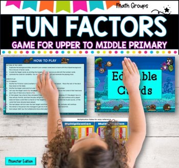 Factors Multiples Prime and Composite Numbers Game - Gremlins and Creatures, image 2