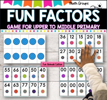Factors Multiples Prime and Composite Numbers Game - Crazy Characters, image 4