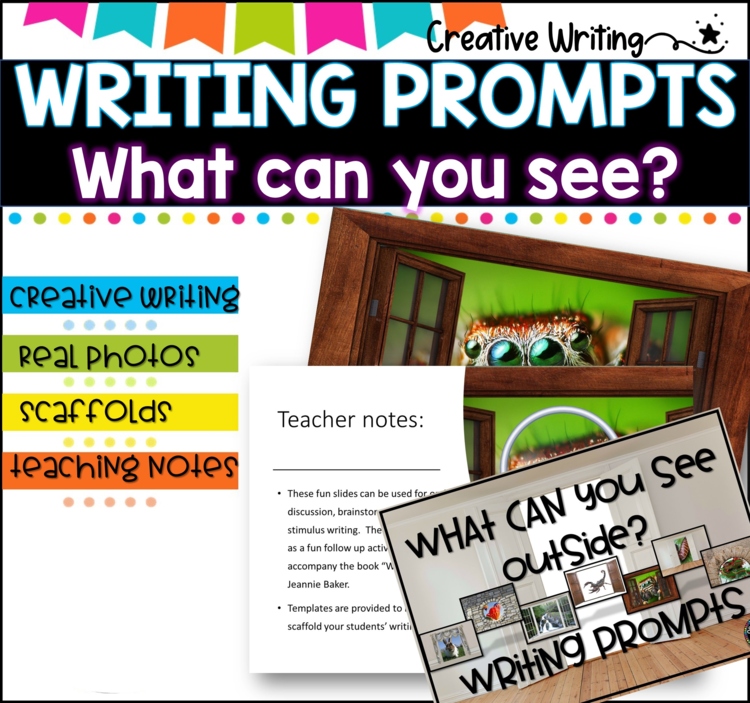 Writing Center l Build-a-story with Creative Writing Picture Prompts