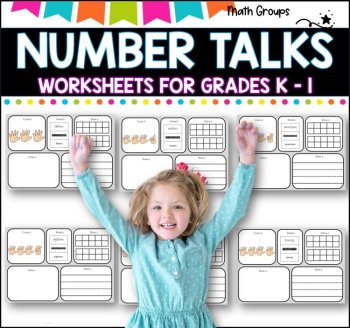 NUMBER TALKS I Grades k-1 I WORKSHEETS 1-20, image 4