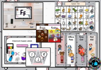CLASSROOM DECOR I GREY OWLS I labels, signs, posters and charts, image 3
