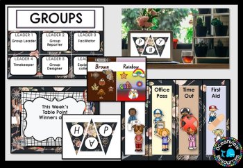 CLASSROOM DECOR I BLACK BOHO DESIGN I labels, signs, posters and charts, image 3