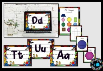 CLASSROOM DECOR I CONSTRUCTION BLOCKS I labels, signs, posters and charts, image 2