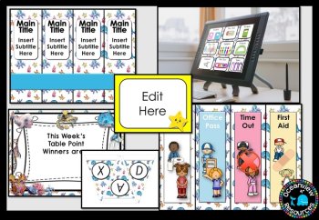 CLASSROOM DECOR I WHALES AND OCEANS I labels, signs, posters and charts, image 3