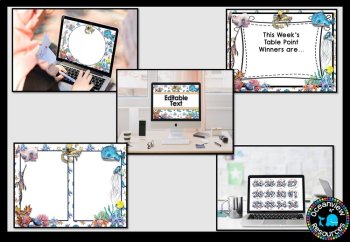 CLASSROOM DECOR I WHALES AND OCEANS I labels, signs, posters and charts, image 4