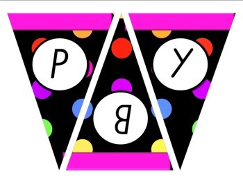 CLASSROOM DECOR I BLACK WITH SPOTS I labels, signs, posters and charts, image 4
