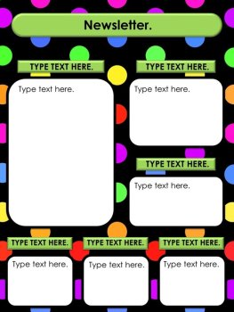 CLASSROOM DECOR I BLACK AND SPOTS I labels, signs, posters and charts, image 2