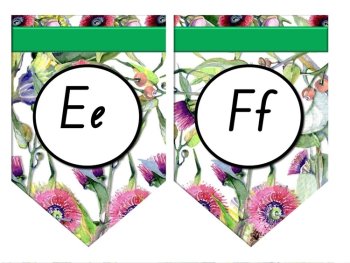CLASSROOM DECOR I EUCALYPTUS WHITE I labels, signs, posters and charts, image 3