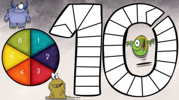 Math Gameboards numbers 1-10, image 4