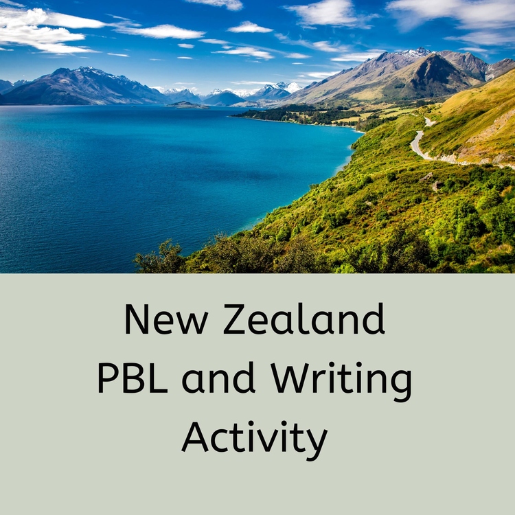 NEW ZEALAND PBL (project Based Learning) and writing activity