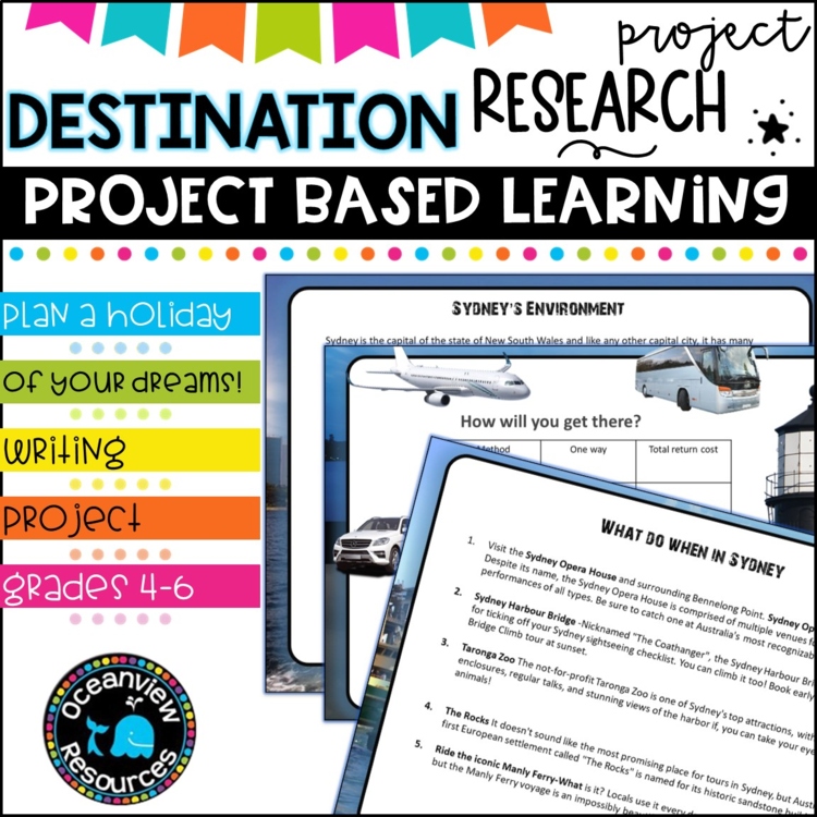 Australia Research Project- PBL SUB PACK/Individual learning