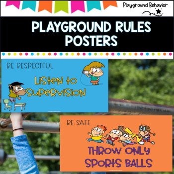 Safety Playground Posters- Outdoor play., image 3