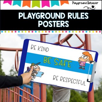 Safety Playground Posters- Outdoor play., image 4