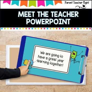 Meet the Teacher-Editable powerpoint, image 4