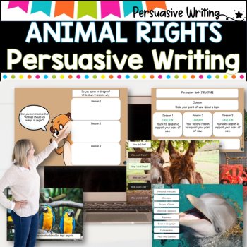 Animal Pictures for Persuasive l Opinion Writing l Middle grades, image 2