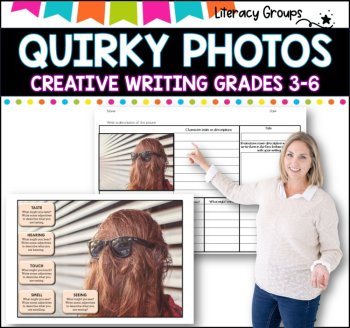 Descriptive Writing |  Fun Picture Prompts | Distance Learning I, image 2